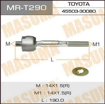 Masuma MR-T290 Inner Tie Rod MRT290