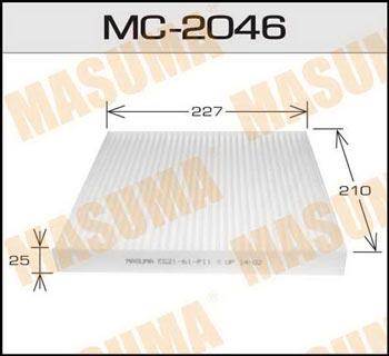 Masuma MC-2046 Filter, interior air MC2046