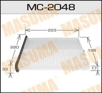Masuma MC-2048 Filter, interior air MC2048