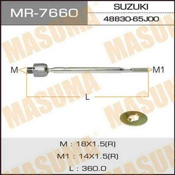 Masuma MR-7660 Inner Tie Rod MR7660