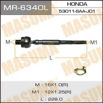 Masuma MR-6340L Inner Tie Rod MR6340L