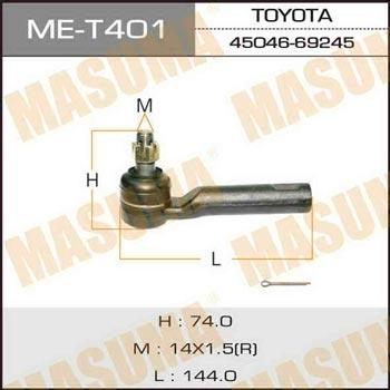Masuma ME-T401 Tie rod end MET401