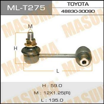 Masuma ML-T275 Rod/Strut, stabiliser MLT275