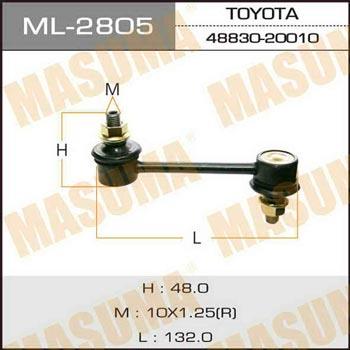 Masuma ML-2805 Rod/Strut, stabiliser ML2805