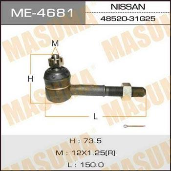 Masuma ME-4681 Tie rod end ME4681