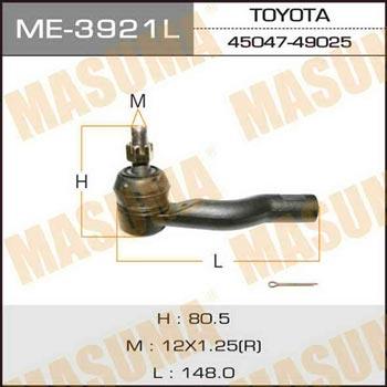 Masuma ME-3921L Tie rod end left ME3921L