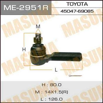 Masuma ME-2951R Tie rod end right ME2951R