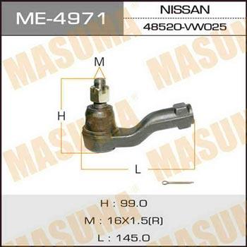 Masuma ME-4971 Tie rod end ME4971