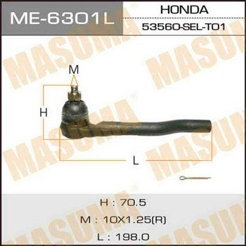 Masuma ME-6301L Tie rod end left ME6301L