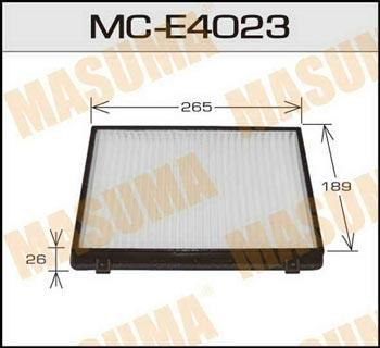 Masuma MC-E4023 Filter, interior air MCE4023