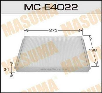 Masuma MC-E4022 Filter, interior air MCE4022