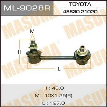 Masuma ML-9028R Rod/Strut, stabiliser ML9028R