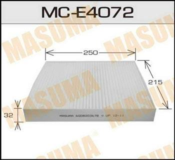 Masuma MC-E4072 Filter, interior air MCE4072