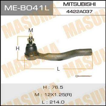 Masuma ME-B041L Tie rod end left MEB041L