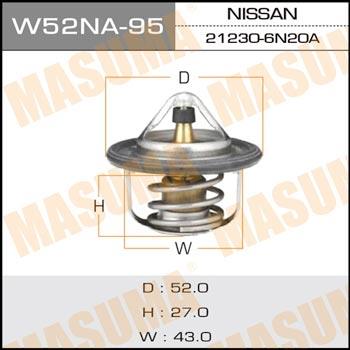 Masuma W52NA-95 Thermostat, coolant W52NA95