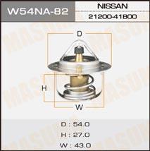 Masuma W54NA-82 Thermostat, coolant W54NA82