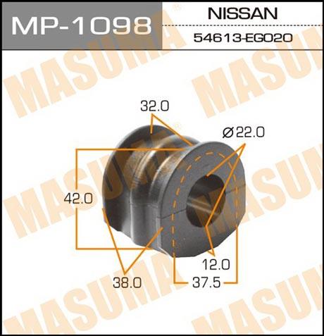 Masuma MP-1098 Front stabilizer bush MP1098