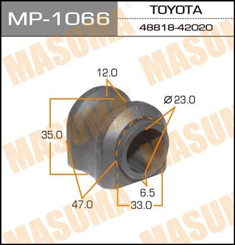 Masuma MP-1066 Rear stabilizer bush MP1066