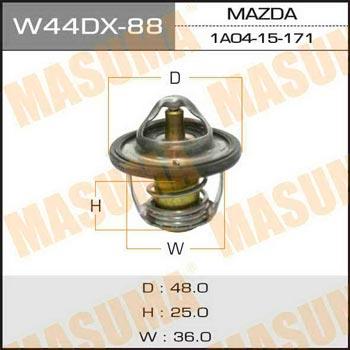 Masuma W44DX-88 Thermostat, coolant W44DX88