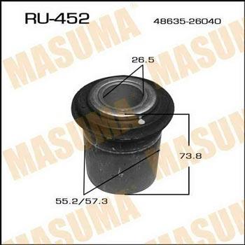 Masuma RU-452 Silent block front upper arm rear RU452