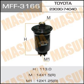 Masuma MFF-3166 Fuel filter MFF3166