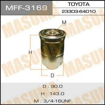 Masuma MFF-3169 Fuel filter MFF3169