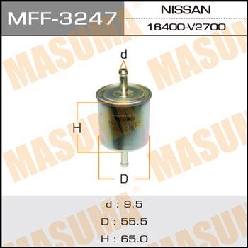 Masuma MFF-3247 Fuel filter MFF3247