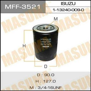 Masuma MFF-3521 Fuel filter MFF3521