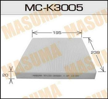 Masuma MC-K3005 Filter, interior air MCK3005