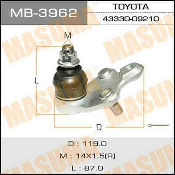 Masuma MB-3962 Ball joint MB3962