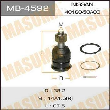 Masuma MB-4592 Ball joint MB4592