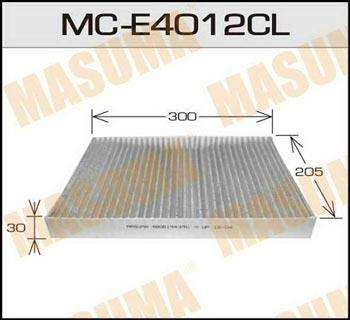 Masuma MC-E4012CL Filter, interior air MCE4012CL