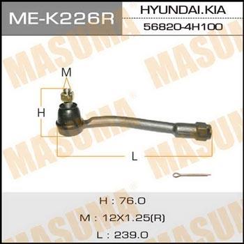 Masuma ME-K226R Tie rod end right MEK226R
