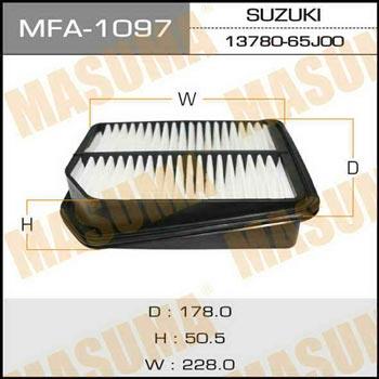 Masuma MFA-1097 Air filter MFA1097