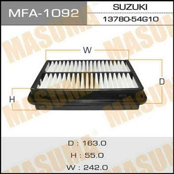 Masuma MFA-1092 Air filter MFA1092