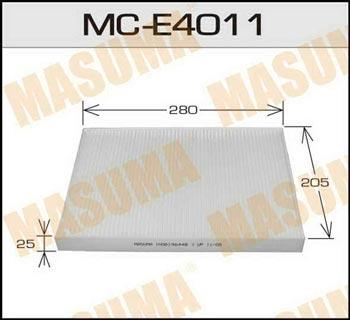 Masuma MC-E4011 Filter, interior air MCE4011