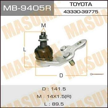 Masuma MB-9405R Ball joint MB9405R