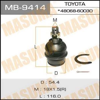 Masuma MB-9414 Ball joint MB9414