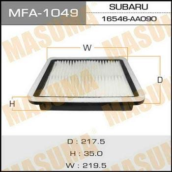 Masuma MFA-1049 Air filter MFA1049