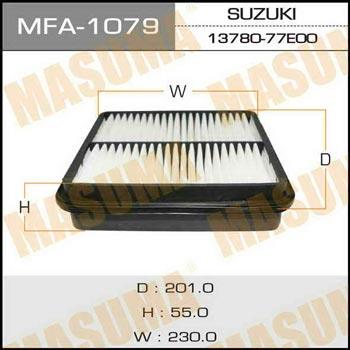Masuma MFA-1079 Air filter MFA1079