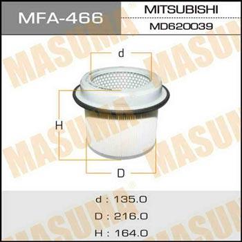 Masuma MFA-466 Air filter MFA466
