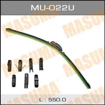 Masuma MU-022U Wiper Blade Frameless 550 mm (22") MU022U