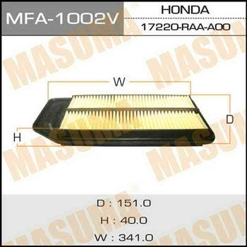 Masuma MFA-1002 Air filter MFA1002