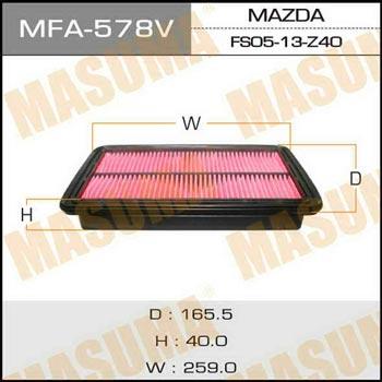 Masuma MFA-578 Air filter MFA578