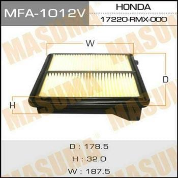 Masuma MFA-1012 Air filter MFA1012
