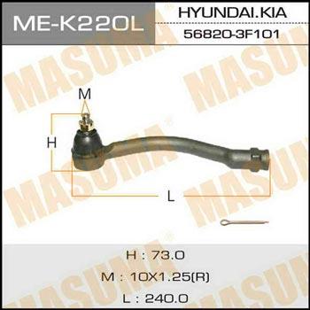 Masuma ME-K220L Tie rod end left MEK220L
