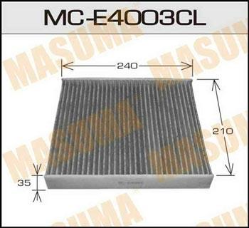 Masuma MC-E4003CL Filter, interior air MCE4003CL