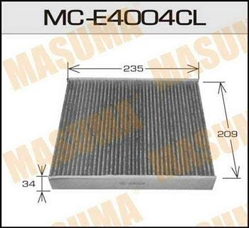 Masuma MC-E4004CL Filter, interior air MCE4004CL