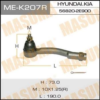 Masuma ME-K207R Tie rod end right MEK207R