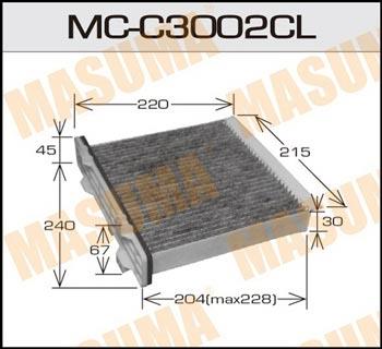 Masuma MC-C3002CL Filter, interior air MCC3002CL